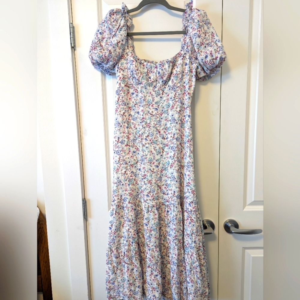 Ever New Melbourne Midi Floral Dress size US 8